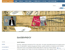 Tablet Screenshot of esinesen.com